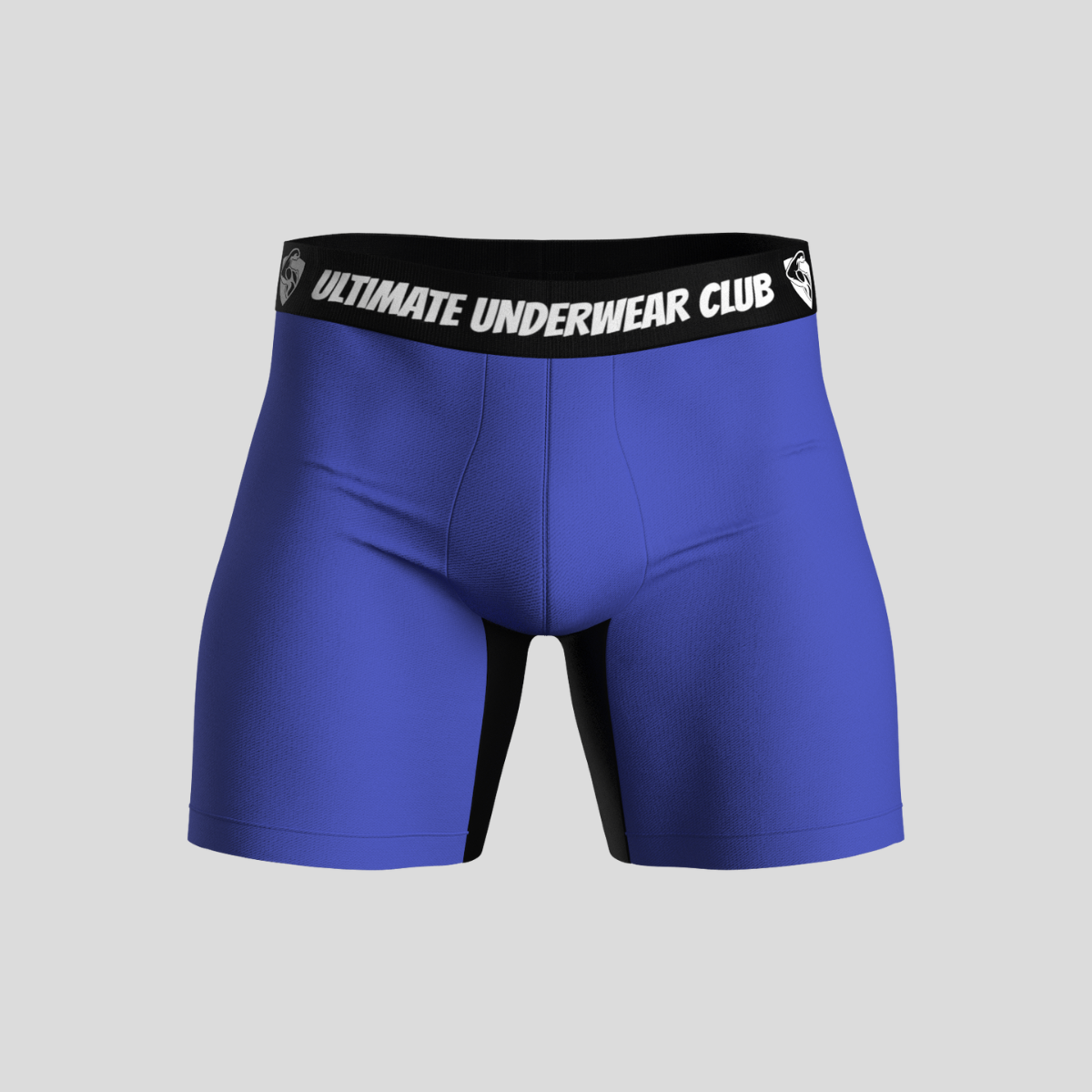 Blue Bamboo Boxer Brief Underwear for Men