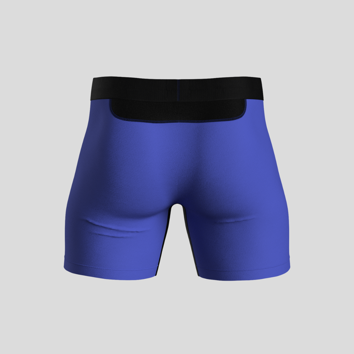 Blue Bamboo Boxer Brief Underwear for Men