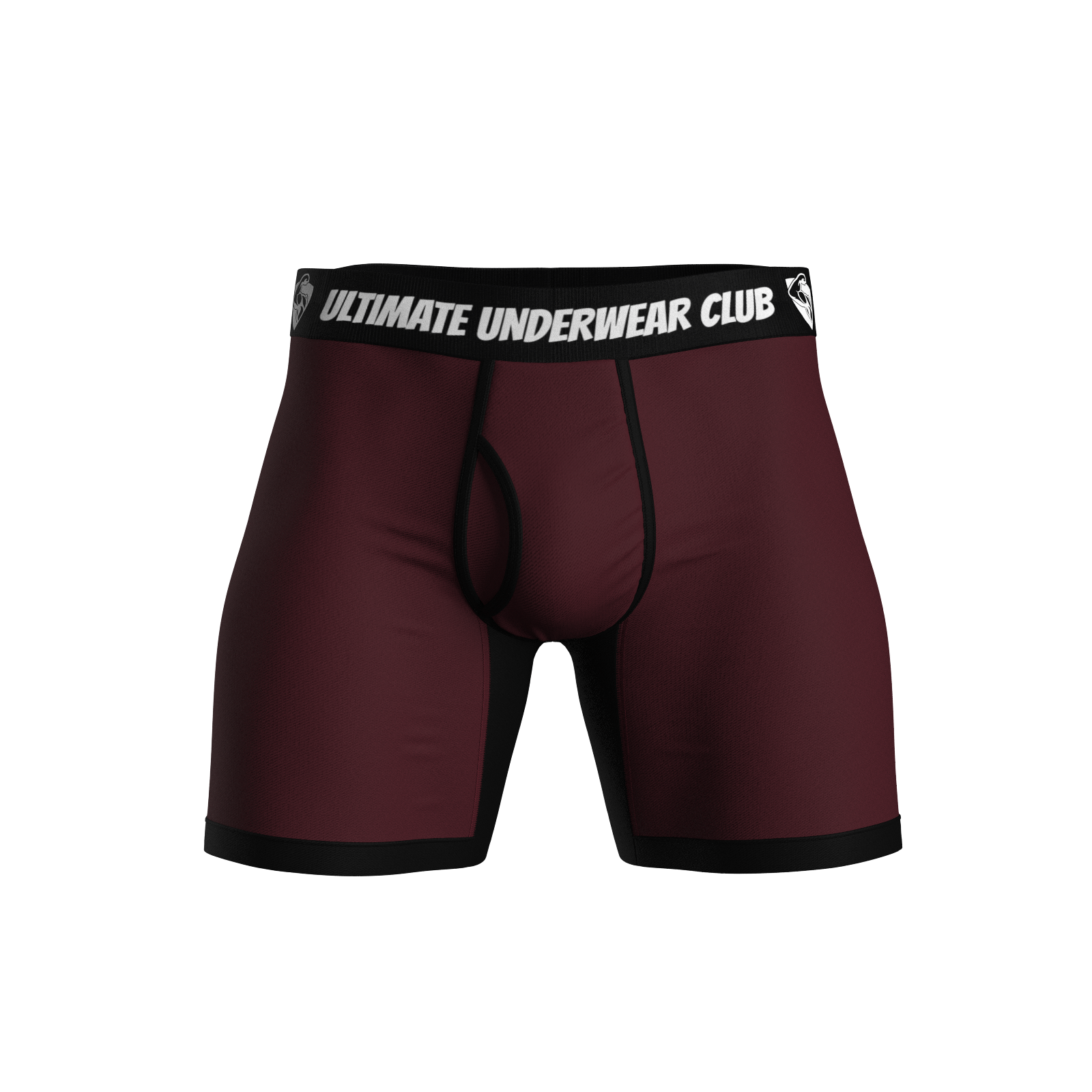 Maroon Thighs Boxer Brief (Long) 2.0
