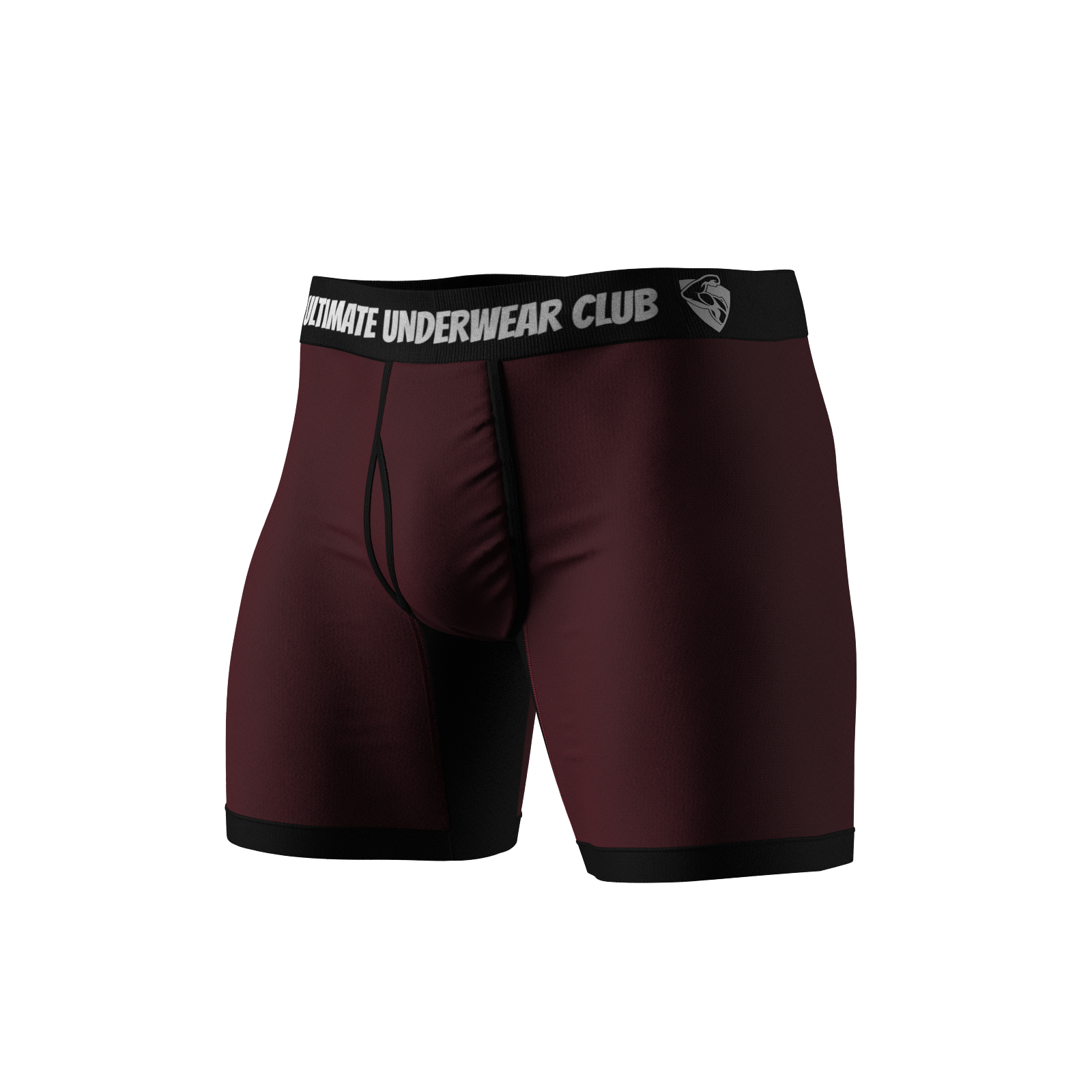 Maroon Thighs Boxer Brief (Long) 2.0